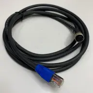 HONEYWELL HF81X Ethernet kábel M12 csatlakozó 5 méter HF8TCB-ETHER-005