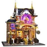 LUMIBRICKS Steampunk varázsbolt építőjáték LED világítással 2056 db L11013