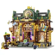 LUMIBRICKS Steampunk Time Rift könyvtár építőjáték LED világítással 3187 részes L11012