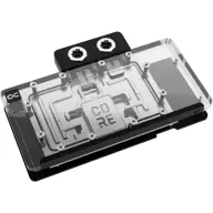 ALPHACOOL Core RX 9070 XT Steel Legend videókártya vízhűtés hátlappal 14806