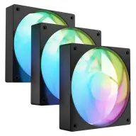 FURY Ventilátor SAI S12 ARGB PWM fekete 120mm 3db-os csomag