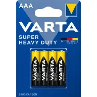 VARTA Super Heavy Duty mikro olovka element (AAA) 4kom VESHDAAA
