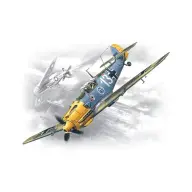 ICM 1/72 Bf 109E-3 második világháborús német vadászgép modell ICM72131