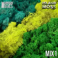 GREEN STUFF WORLD Izlandi moha zöld mix 50g GSW9325