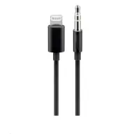 PREMIUMCORD Apple Lightning Jack 3.5 mm Átalakító Fekete 1m kipod50