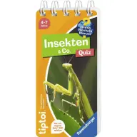 RAVENSBURGER TIPTOI kvízkönyv Miért? Micsoda? Hogyan? - Rovarok NÉMET nyelvű 49312