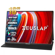 ZEUSLAP P16 16" hordozható monitor 1920×1200 WUXGA 400 nit USB-C P16
