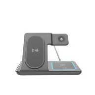 GEMBIRD 3-in-1 foldable cable without charging stand 15W Samsung grey TA-WPC31S-01-BK
