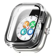 GIGAPACK Honor Choice Haylou Watch műanyag keret bumper ütésállóság + kijelzővédő üveg átlátszó GP-189100