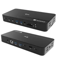 ITEC Thunderbolt 5 Triple Display dokkoló M.2 slot 2.5G LAN PD 140W TB5TRIPLEDOCKM2PD