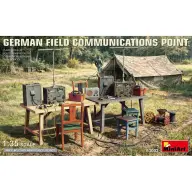 MINIART 1/35 Német tábori kommunikációs pont dioráma kiegészítő MI53002