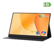 ZEUSLAP P15AT 15.6" hordozható érintőképernyős monitor Full HD IPS P15AT Plastic