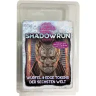 PEGASUS SPIELE Shadowrun: Hatodik Világ kocka és Edge Token készlet kiegészítő NÉMET nyelvű 46107G