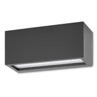 AVIDE Outdoor wall light 7W black AOLWE27-TEGU