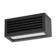 AVIDE Outdoor wall light Lima 7W black AOLWE27 LIMA