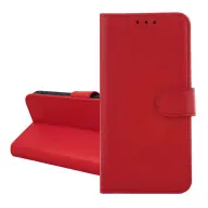 GIGAPACK Flip to the side blooming desktop durable case kártyazsebbel Honor 600 / 600 Pro red GP-187108