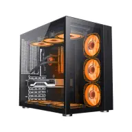 GAMEMAX INFINITY KB ATX Midi-Tower TG ház fekete