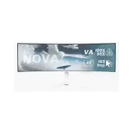 AROZZI Nova 49" Curved fehér AZ-NO-49TUW165-WT