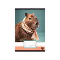 OPTISCHOOL Füzet tűzött A5 sima 32 lap Capybara 27I2032-023