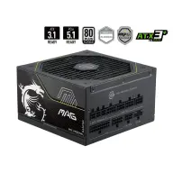 MSI MAG A1000PLS 1000W PCIe5 306-7ZPNY11-CE0
