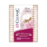 Cleanic pure effect fültisztító biológiailag lebomló 300 db 103519