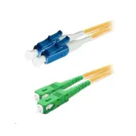 3M XtendLan duplex patch kábel SM 9/125 OS2 LC(PC)-SC(APC) LS0H 3m FOP-LCSCA-D-3-9