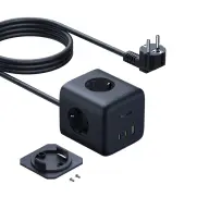 BASEUS ENERFILL FA11 power strip 3 AC+USB+2 Type-C 67W GaN6 150cm black 174194 E00082100123-00