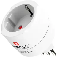 SKROSS 1.500272-E Utazó adapter Svájc/Olaszország/Brazíliai dugaljakhoz 1.500272C-E