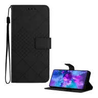 GIGAPACK Flip oldalra nyíló asztali tartós tok Motorola Edge 70 Pro fekete GP-191777
