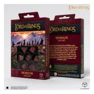 Q WORKSHOP The Lord of the Rings Mordor Dice Set kockakészlet DNDDICE250