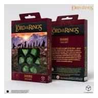Q WORKSHOP The Lord of the Rings Shire Dice Set kockakészlet zöld DNDDICE251