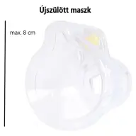 VIVAMAX Párásító tartozék maszk újszülött méret GYVVHMS