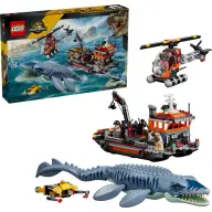 LEGO Jurassic World Mosasaurus-támadás a hajó ellen 77983
