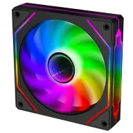 EVOLVEO 120UX fan 120mm 4pin PWM ARGB black 120UX-ARGB-BK