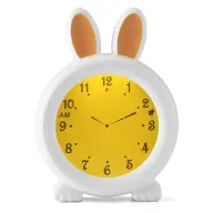 Alecto BC100BUNNY Alvástréner éjszakai fény és ébresztőóra nyúl