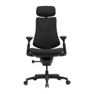 LiberNovo 48 cm-es ergonómikus szék fekete LNOC1-SE