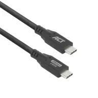 ACT CONNECTIVITY USB-C M/M USB4 kabel 20Gb/s PD240W crno 0.5m AC7420