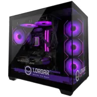 LORGAR Advanced A201 AMD Ryzen 5 7500F 32GB 1TB SSD RTX 5060 Ti 16GB 750W Fekete LRG-PCA201-BK