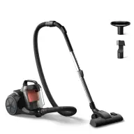 PHILIPS XB1142/10 1000 Series Porzsák nélküli porszívó Fekete/Korall