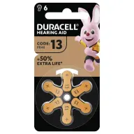 DURACELL PR48 slušni aparat dugme baterija 6kom 167148