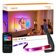 LEPRO STV1 Wi-Fi LED-szalag TV háttérvilágítás 5m (75–85 hüvelykes TV-khez)