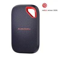 SANDISK 4TB Extreme Portable Triple USB 2000MB/s Black SDSSDE70-4T00-G25