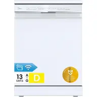 MIDEA MDWPF1333CW-WD-EU Dishwasher Free standing 13 tableware 60 cm white