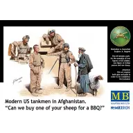 Master Box Modern US Tankmen in Afghanistan figurák MB35131