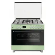 NOVACOOK F9S50E6 Tűzhely kombinált gázos A 110 l zöld F9S50E6 GREEN