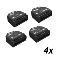 SHELLY 2PM Gen3 Două circuit Wi-Fi releu redőnyvezérléshez ALL-REL-PLUS2PM-R3-X4