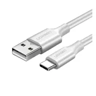 UGREEN USB - USB Type C átalakító 3A gyorstöltés Fehér 200cm US288 60123