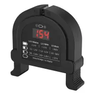 ANSMANN Tester akumulatora 1.5V / 9V digitalni sa zaslonom crno 4000001