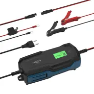ANSMANN BC 6-12V/6A intelligent Autofahrer Batterie Ladegerät 10 fokozatú schwarz 1001-0145
