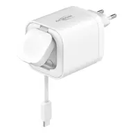 ANSMANN Umrežavanje USB punjač 65W ugrađen sa kabelom i Apple Watch sa punjačem HC265PD 1001-0187
